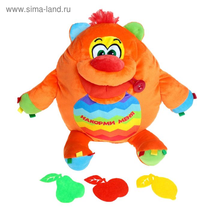 Мягкая игрушка "Мишка развивашка", 38 см - Фото 1