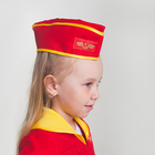 Детский карнавальный костюм "Стюардесса", юбка, пилотка, пиджак, 4-6 лет, рост 110-122 см - Фото 4