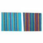Полотенце махровое «Змейка», цвет синий, размер 70х140 см - Фото 3