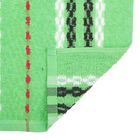 Полотенце махровое «Змейка», цвет зелёный, размер 70х140 см - Фото 2