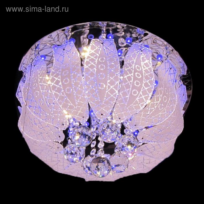 УЦЕНКА Люстра "Марлен" со светодиодами и дистанционным пультом 220V 40Вт E14 - Фото 1