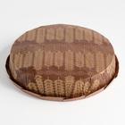 Форма бумажная "Кантри", золотой колос, коричневая, 18,5 х 3,5 см 1972016