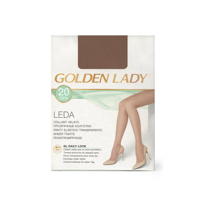 Колготки женские Golden Lady Leda, 20 den, размер 2, цвет visone