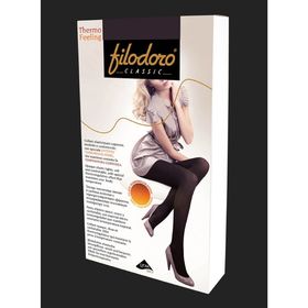 Колготки женские Filodoro Thermo Feeling, 100 den, размер 2, цвет nero