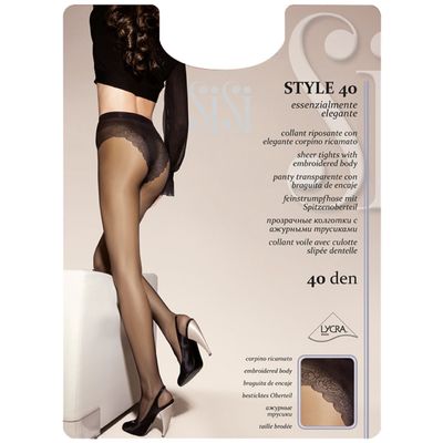 Колготки женские Sisi Style, 40 den, размер 4, цвет bianco (1995621) -  Купить по цене от 326.00 руб. | Интернет магазин SIMA-LAND.RU