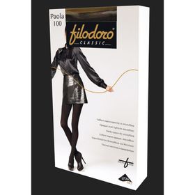 Колготки женские Filodoro Paola, 100 den, размер 2, цвет nero