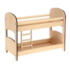 Кроватка для кукол «2-х ярусная», с постельным бельём - Фото 5