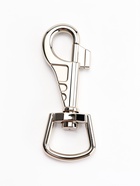 Карабин усиленный, 8.4 см, ширина проушины 2.3 см, металл - Фото 2