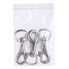 Карабин усиленный, 8.4 см (ширина проушины 2.3 см) - Фото 3