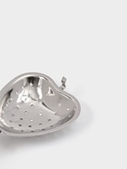 Ситечко для чая Доляна «Сердце», 14.5×4 см, нержавеющая сталь, серебристое - Фото 5