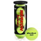 Набор мячей для большого тенниса WERKON 969, с давлением, 3 шт. - фото 8516409