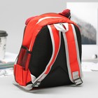 Рюкзак детский "Лиса", отдел на молнии, наружный карман, 2 боковые сетки, усиленная спинка, цвет красный - Фото 2
