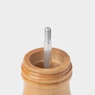 Мельница для специй Доляна «Дуновение леса», 10.5×4.5 см, керамический механизм, бежевая - Фото 6