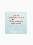 Брошь новогодняя «Коньки», белая в золоте - Фото 6