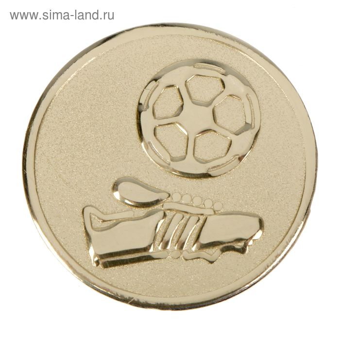 Жетон для медали "Футбол" золото - Фото 1