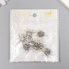 Декор металл "Паучок" 2,5х2,2 см (комплект 8 шт) - фото 25311737