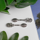 Сувенир кошельковый металл «Ложка-загребушка. Рубль», 5×1 см - Фото 3