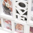 Фоторамка пластик на 16 фото 9х10 см 10х15 см "Моменты радости" 41х65 см - Фото 2