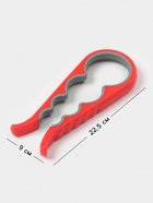 Многофункциональная открывашка для банок и бутылок, 22.5×9×2 см, МИКС - Фото 2