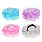 Бокс пластиковый для хранения "Клевер" 1 ярус, 5 отделений, цвет МИКС - Фото 2