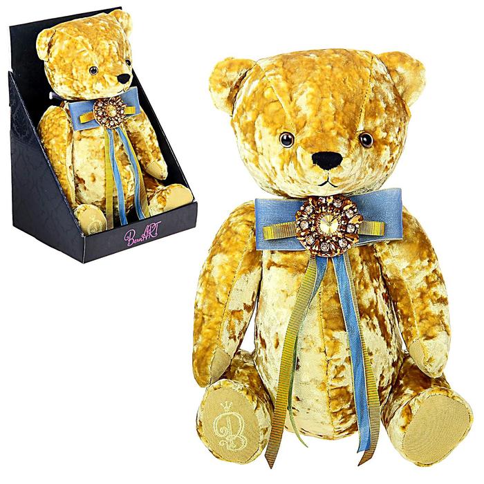 Мягкая игрушка «Медведь БернАрт», цвет золотой - фото 2047125
