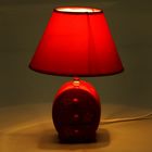 Лампа настольная с абажуром комодик с потайным ящичком" 27х20х20 см - Фото 2