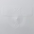 Кашпо для цветов со вставкой Plast-Avenue «Порто», 9 л, пластик, белое - Фото 3