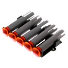 Пистолет «Глок», с мишенью и очками, стреляет присосками - Фото 4