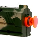 Пистолет «Глок», с мишенью и очками, стреляет присосками - Фото 7