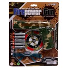 Пистолет «Глок», с мишенью и очками, стреляет присосками - Фото 8