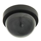 Муляж купольной видеокамеры К-104MU, черный, 2АА (не в компл.) - Фото 1