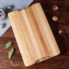 Доска разделочная "Профессиональная", 40 х 25 х 4 см, массив ясеня - Фото 2