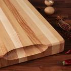 Доска разделочная "Профессиональная", 40 х 25 х 4 см, массив ясеня - Фото 3