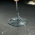 Венчик кухонный для взбивания «Спираль», 27,5 см, с деревянной ручкой - Фото 3