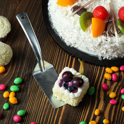 Лопатка кондитерская, 22 см, сталь