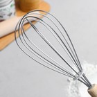 Венчик кухонный для взбивания «Классика», 27 см, с деревянной ручкой - Фото 2