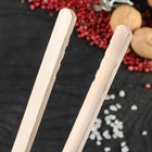 Щипцы кухонные, 30 см, массив бука - Фото 2