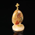 Яйцо на подставке «Святой Николай Чудотворец», селенит - Фото 2