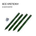 Грядка оцинкованная, 195×100×34 см, зелёная, Greengo - Фото 4