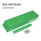 Клумба оцинкованная, d=100 см, высота бортика 15 см, ярко-зелёная, Greengo - Фото 5
