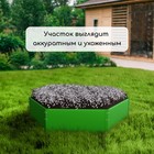 Клумба оцинкованная, d=60 см, высота бортика 15 см, ярко-зелёная, Greengo - Фото 7