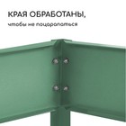 Клумба оцинкованная, d=80 см, высота бортика 15 см, зелёная, Greengo - Фото 4