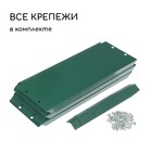 Клумба оцинкованная, d=80 см, высота бортика 15 см, зелёная, Greengo - Фото 6