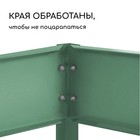 Клумба оцинкованная, d=100 см, высота бортика 15 см, зелёная, Greengo - Фото 4