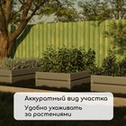 Грядка оцинкованная, 195×100×34 см, Greengo - Фото 5