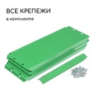 Клумба оцинкованная, d=80 см, высота бортика 15 см, ярко-зелёная, Greengo - Фото 6