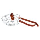 Намордник металлический Зооник №1 (спаниель, сеттер), ДС 10 см, ОМ 30 см, микс - Фото 2