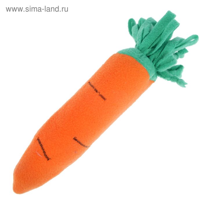 Игрушка "Морковка "с пищиком и бутылкой, 29 см - Фото 1