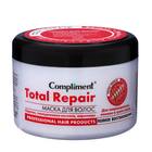 Маска для волос Compliment Total Repair "Полное восстановление" для ломких и сухих волос, 500 мл - фото 9785658