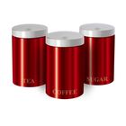 Набор контейнеров для хранения Metallic Passion Red, 3 предметов - Фото 1